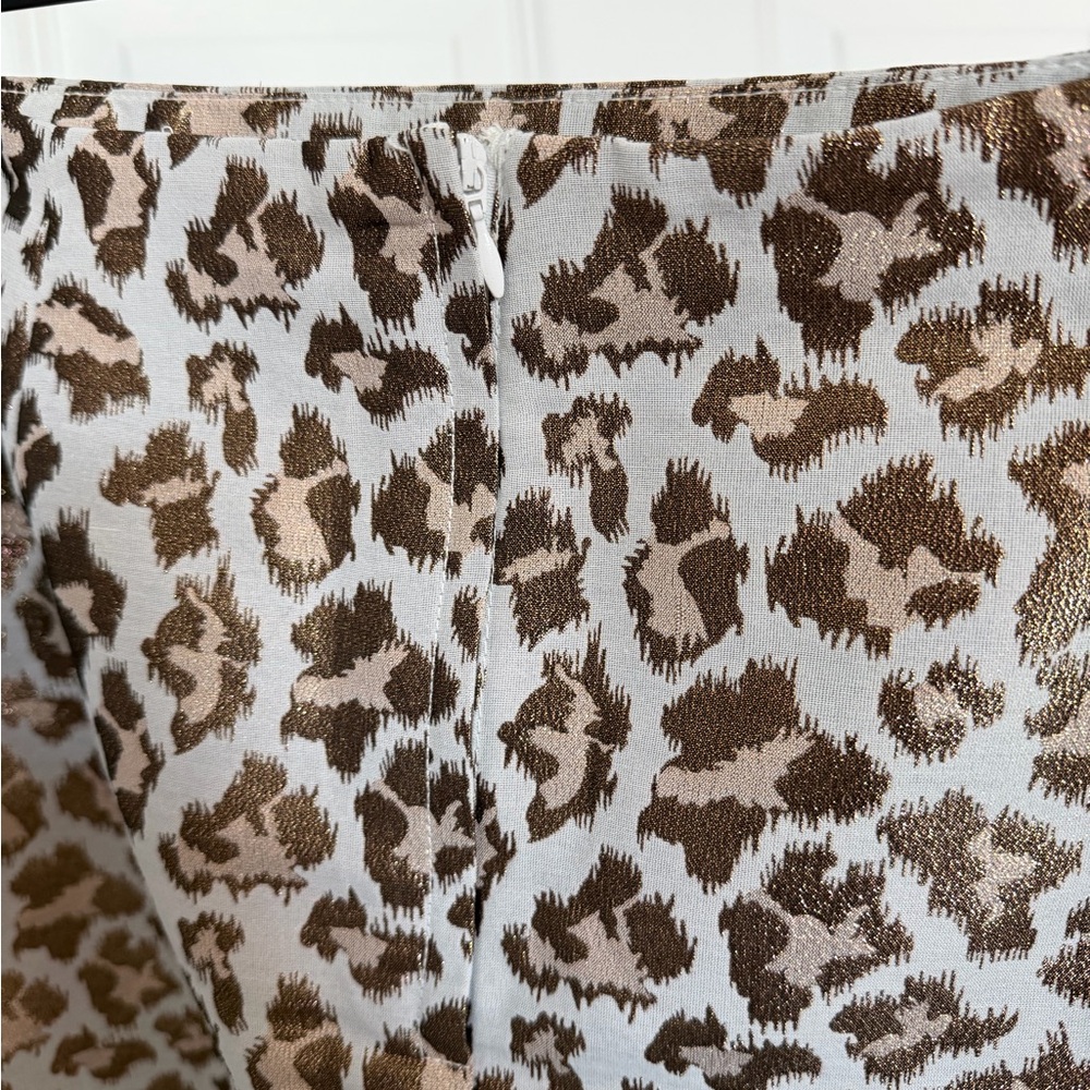 Lilly Pulitzer Adler leopard print skirt size 14 - Picture 3 of 9
